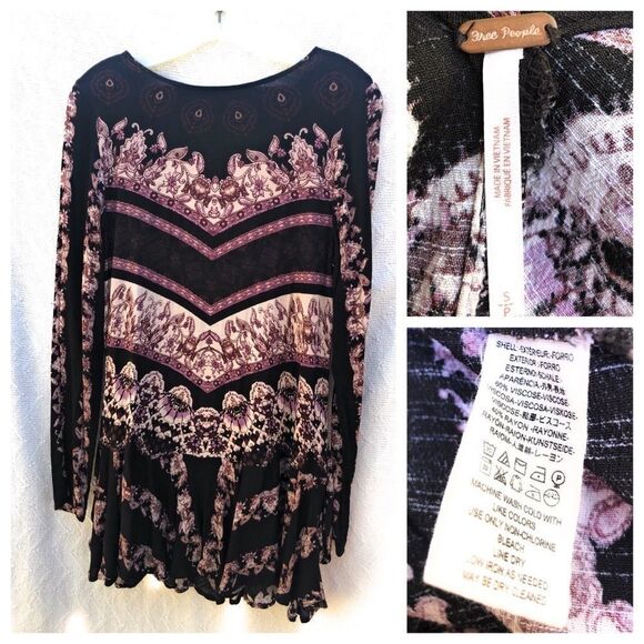 Free People Tunic Dress Top - Picture 2 of 10